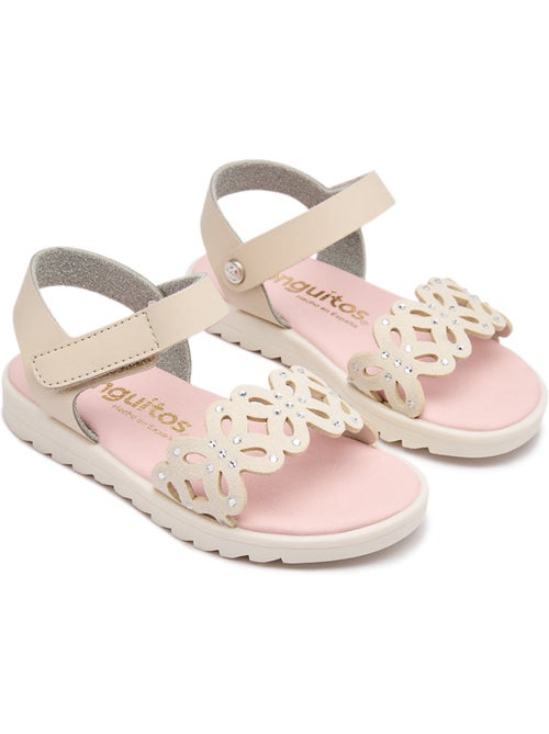 Sandalias Conguitos Mariposa Beiges - Kiabi