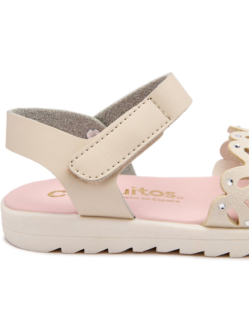 Sandalias Conguitos Mariposa Beiges Beige - Kiabi