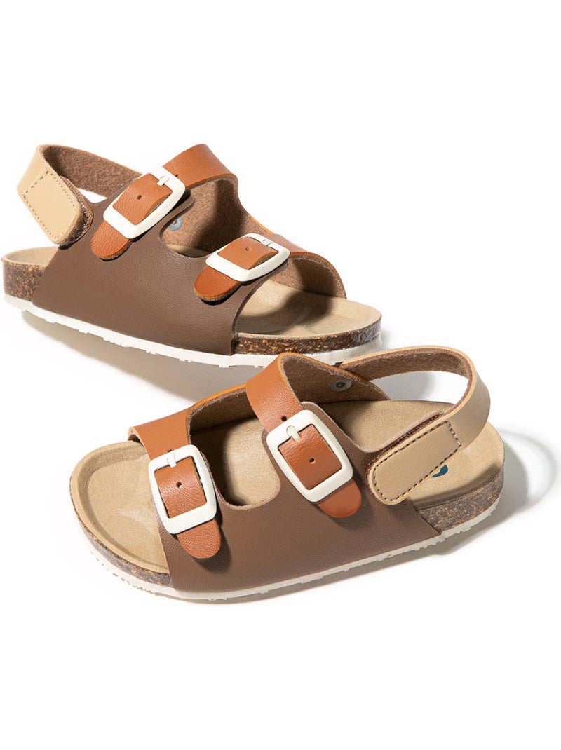 Sandalias Conguitos Multi  Bio Marrón - Kiabi