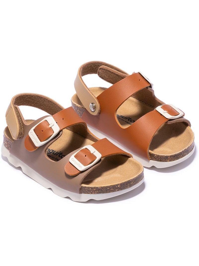 Sandalias Conguitos Multi Bio Marrón - Kiabi