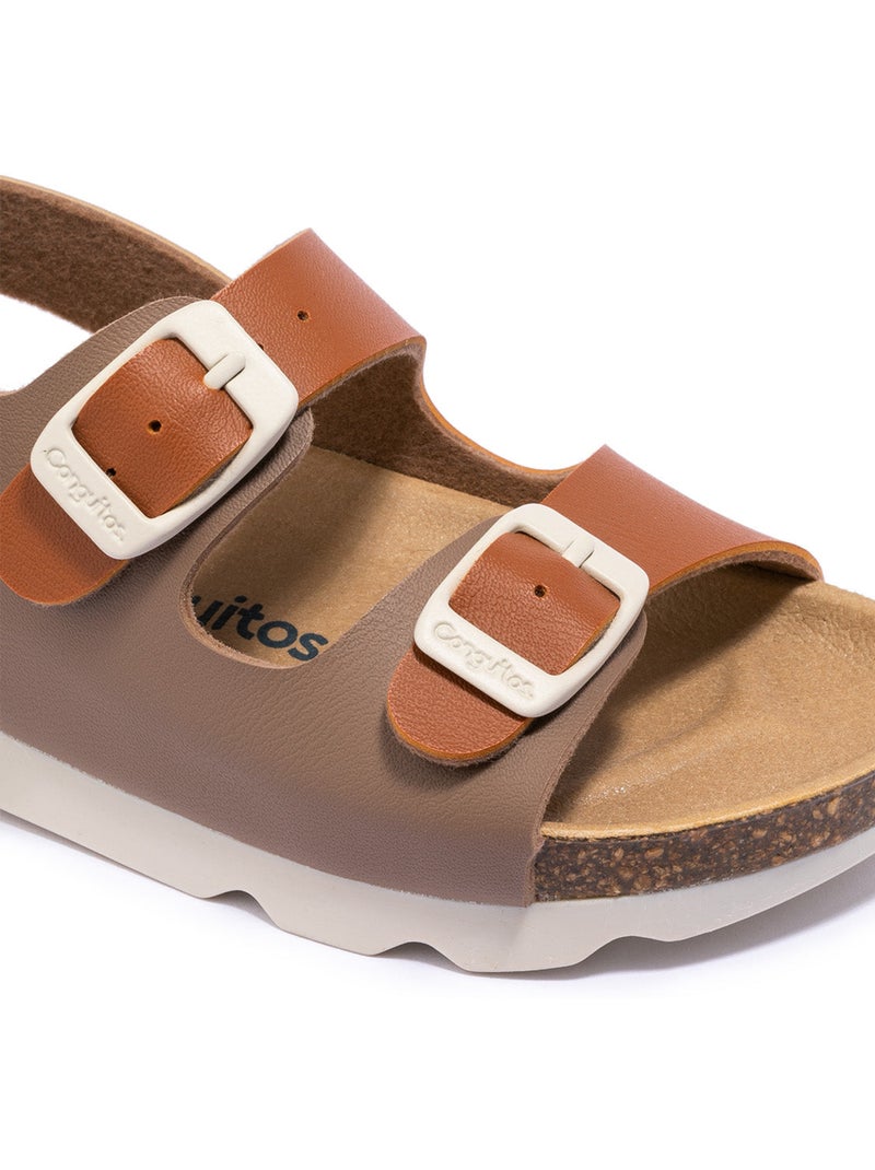 Sandalias Conguitos Multi Bio Marrón - Kiabi