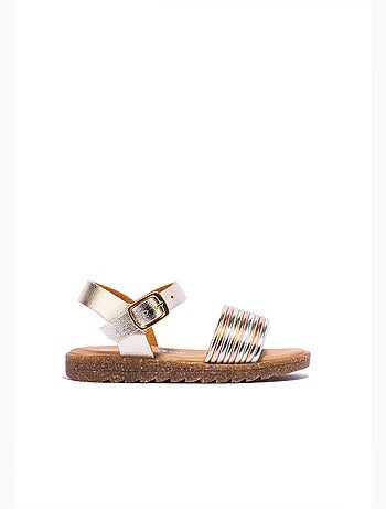 Sandalias conguitos multi metalizado