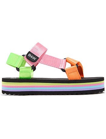Sandalias conguitos multi platform b&w