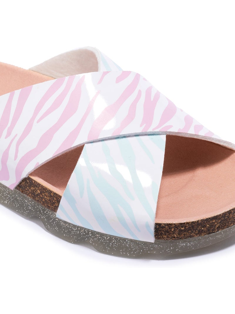 Sandalias Conguitos Multi Zebra Bio  B&W Multicolor - Kiabi