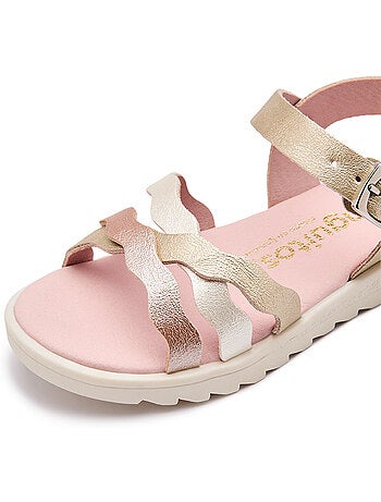 Sandalias conguitos onduladas