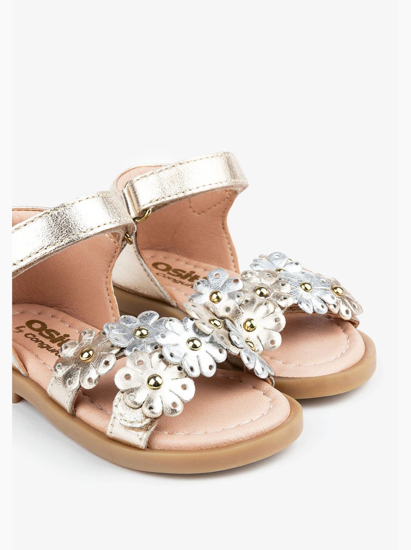 Sandalias Conguitos Oro - Kiabi