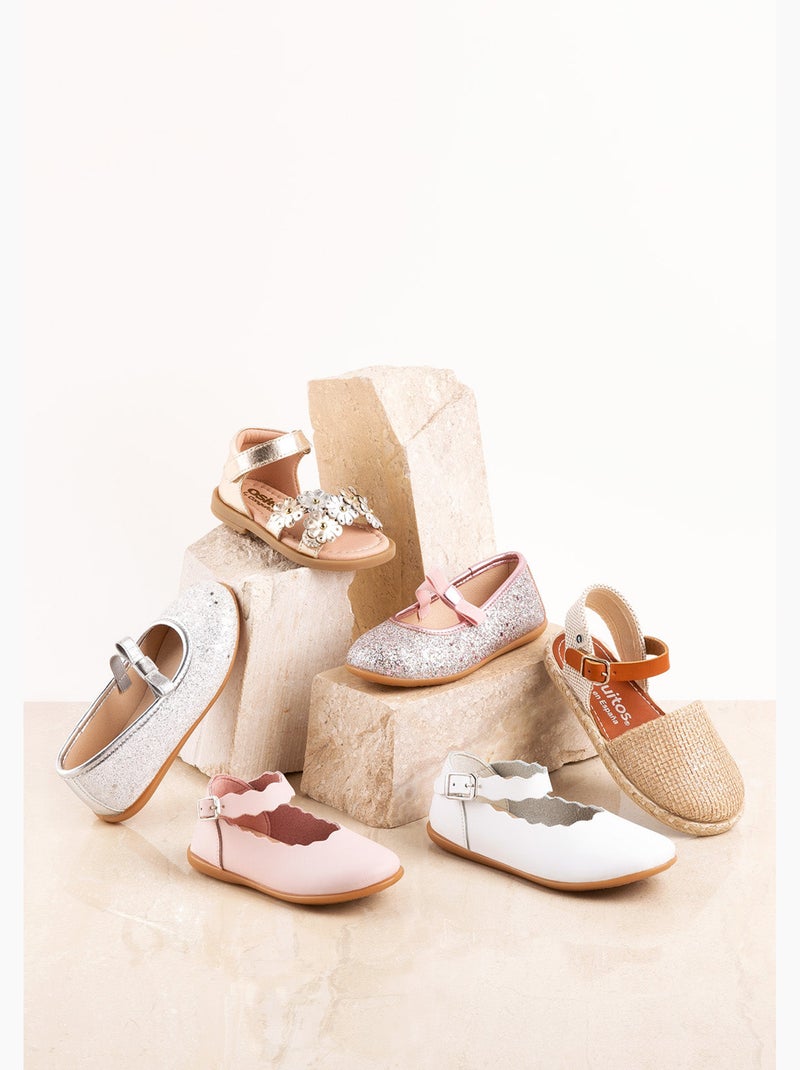 Sandalias Conguitos Oro - Kiabi