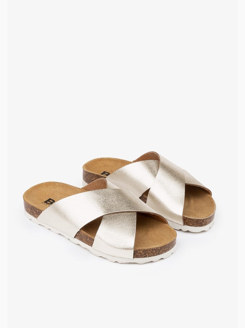Sandalias Conguitos Oro - Kiabi