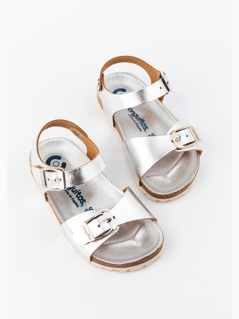 Sandalias Conguitos Plata - Kiabi