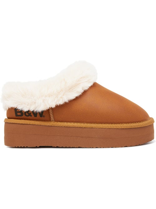 Sandalias conguitos plataforma pelo - Kiabi Sandalias conguitos plataforma pelo - Kiabi