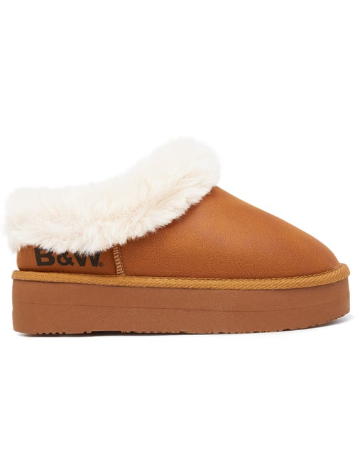 Sandalias conguitos plataforma pelo - Kiabi Sandalias conguitos plataforma pelo - Kiabi
