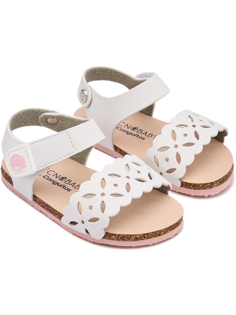 Sandalias Conguitos Respetuosas Tecnobaby Blanco - Kiabi
