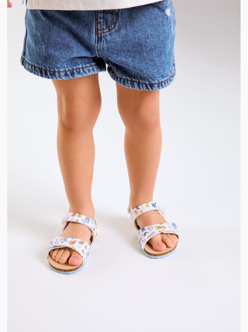 Sandalias Conguitos Respetuosas Tiras Multicolor - Kiabi