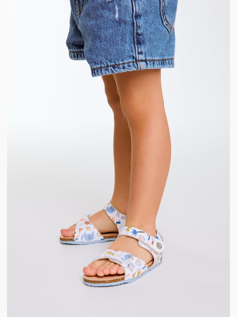 Sandalias Conguitos Respetuosas Tiras Multicolor - Kiabi