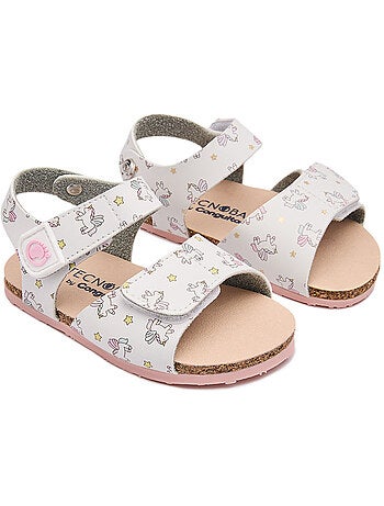 Sandalias conguitos respetuosas unicornio