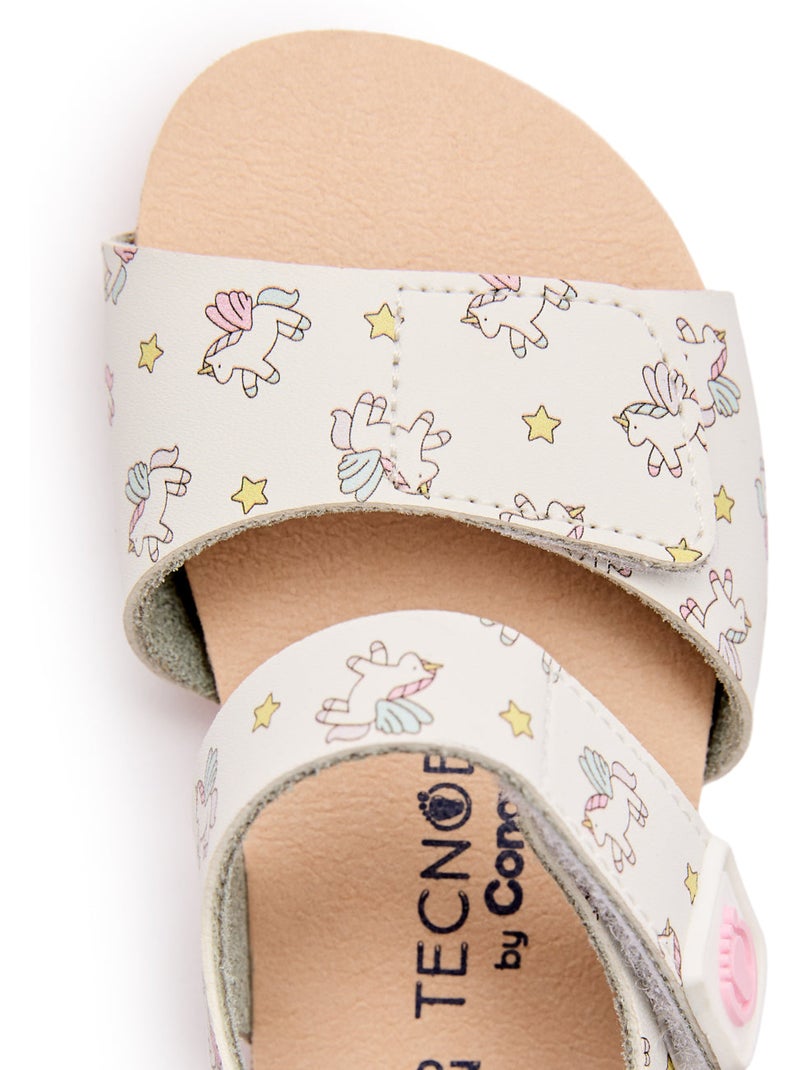 Sandalias conguitos respetuosas unicornio Multicolor - Kiabi