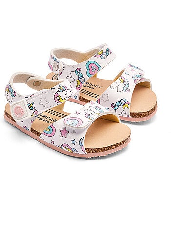 Sandalias conguitos respetuosas unicornio