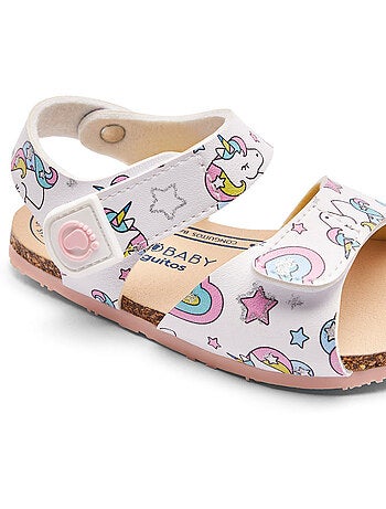 Sandalias conguitos respetuosas unicornio