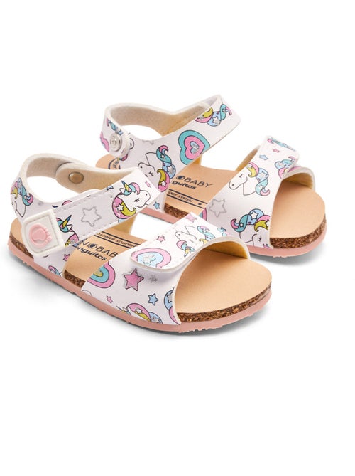 Sandalias conguitos respetuosas unicornio - Kiabi