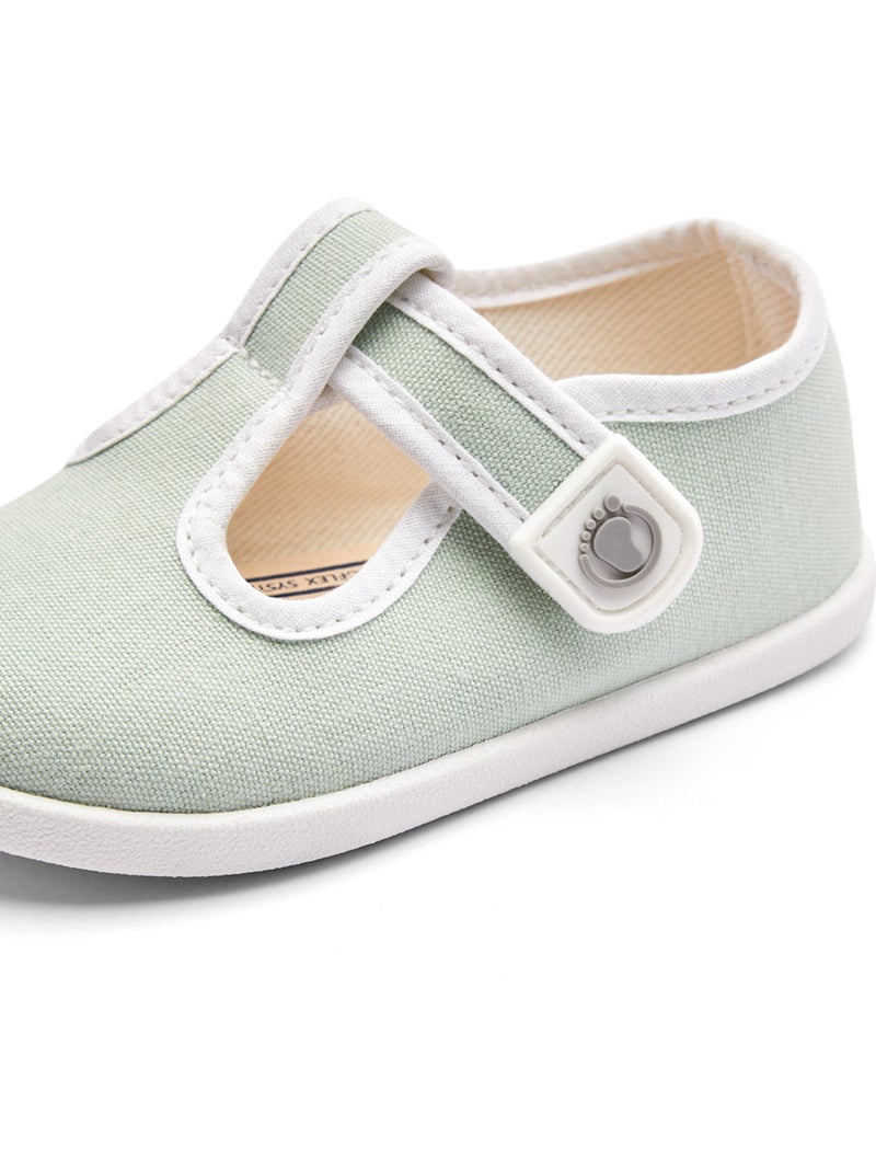 Sandalias conguitos respetuosas Verde claro - Kiabi