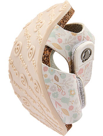 Sandalias conguitos sensoriales floral