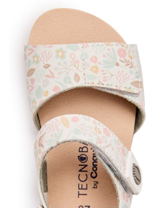 Sandalias conguitos sensoriales floral - Kiabi