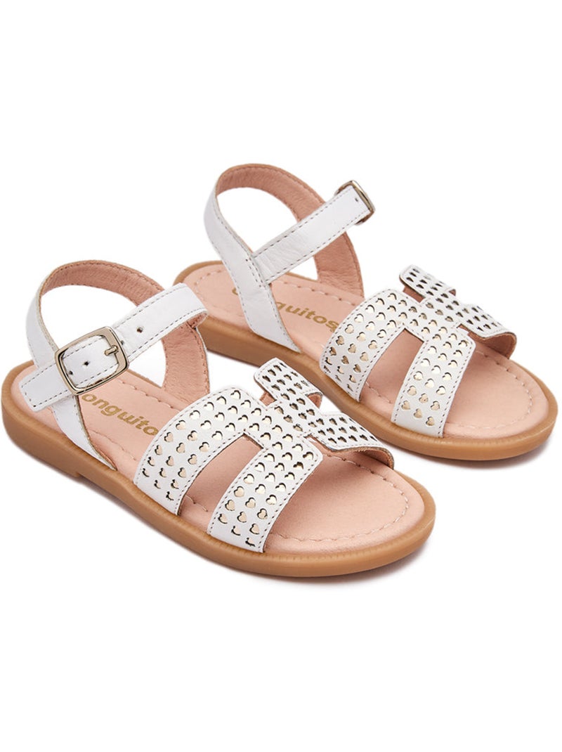 Sandalias Conguitos Shine Hearts Oro - Kiabi