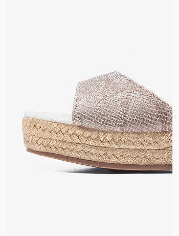 Sandalias conguitos snake wedge