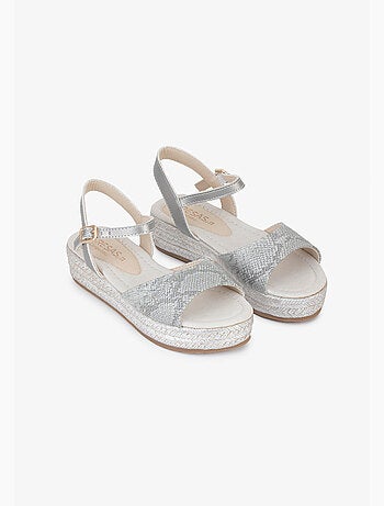 Sandalias conguitos snake wedge