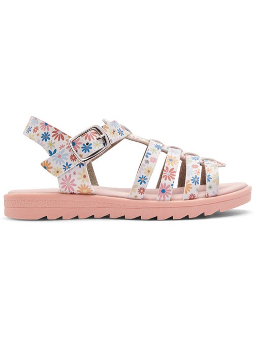 Sandalias conguitos tiras florales - Kiabi Sandalias conguitos tiras florales - Kiabi