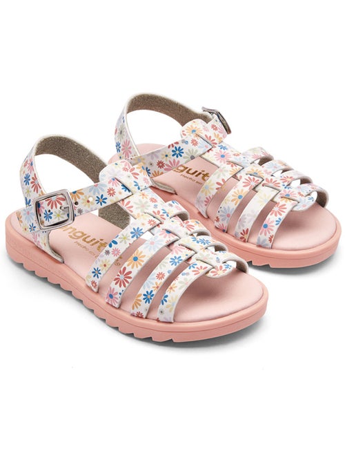 Sandalias conguitos tiras florales - Kiabi Sandalias conguitos tiras florales - Kiabi