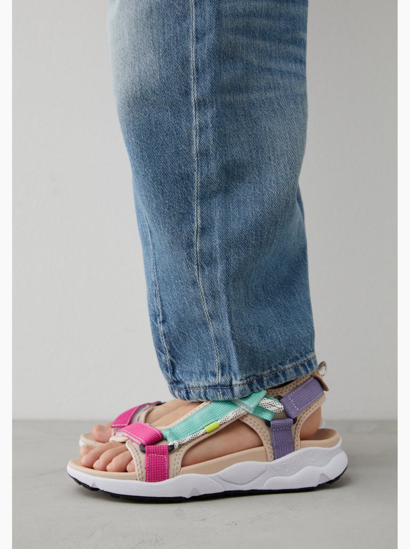 Sandalias conguitos tiras Multicolor - Kiabi