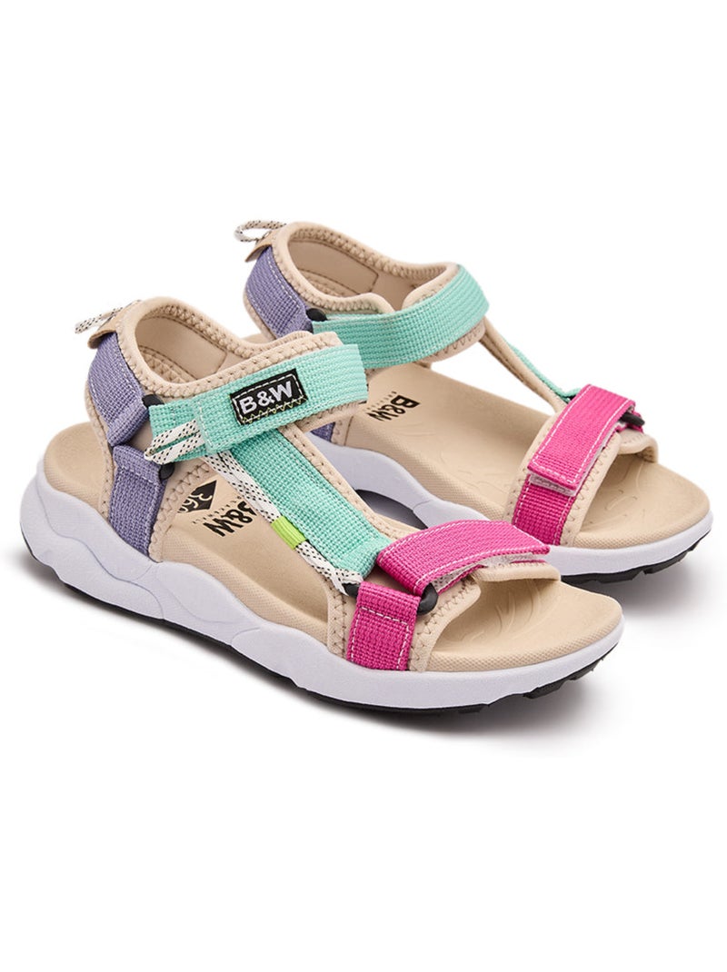 Sandalias conguitos tiras Multicolor - Kiabi