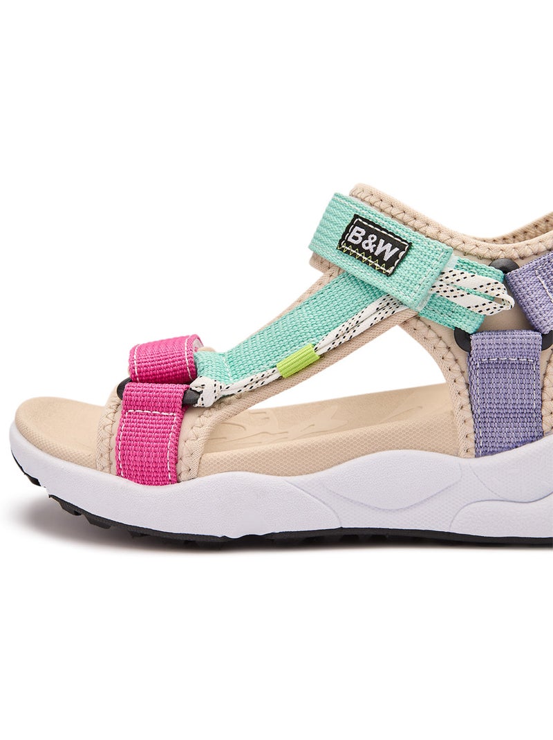 Sandalias conguitos tiras Multicolor - Kiabi
