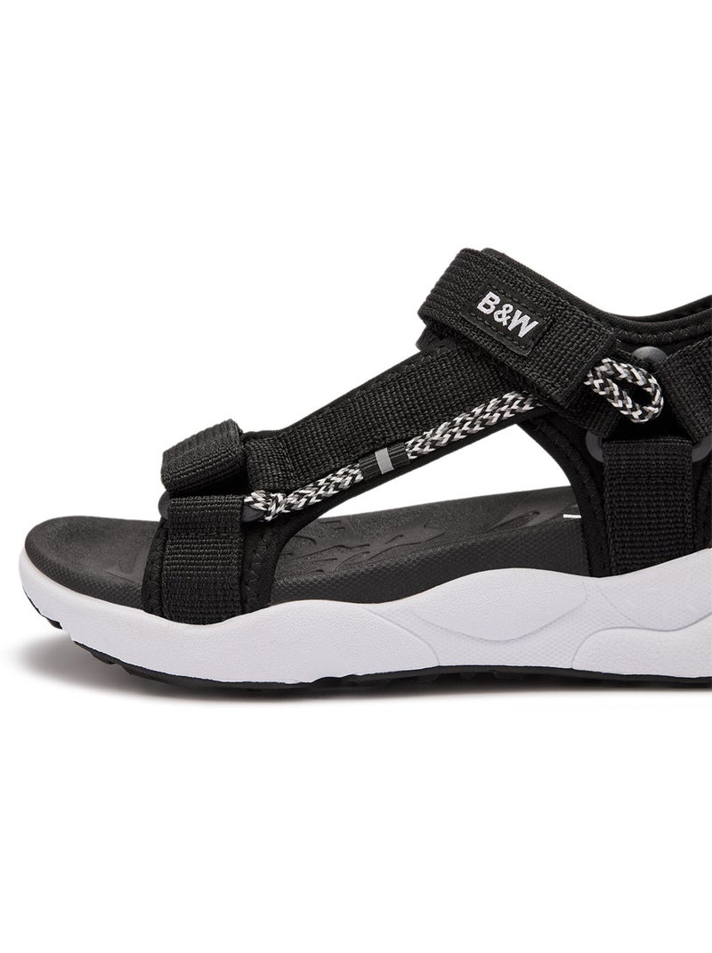 Sandalias conguitos tiras Negro - Kiabi
