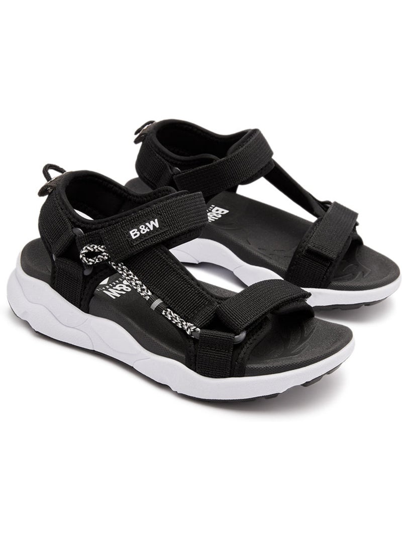 Sandalias Conguitos Tiras Negro Negro - Kiabi
