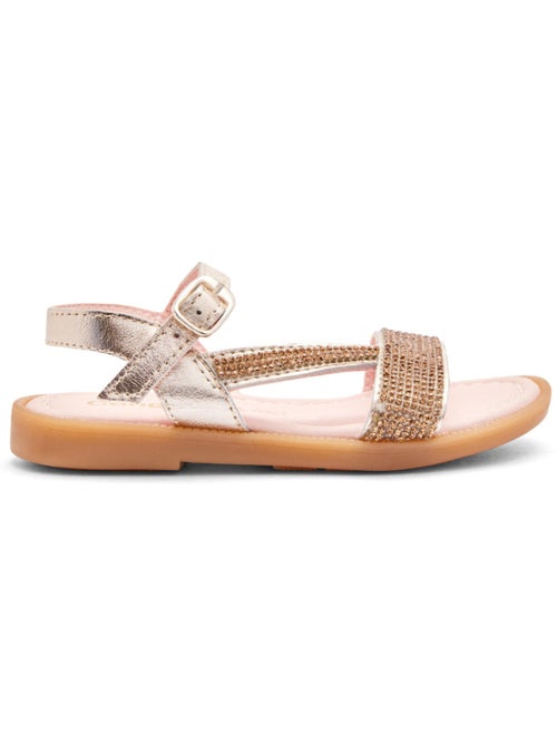 Sandalias Conguitos Tiras Pedrería - Kiabi Sandalias Conguitos Tiras Pedrería - Kiabi