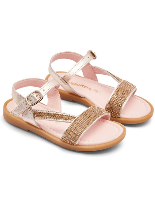 Sandalias Conguitos Tiras Pedrería - Kiabi Sandalias Conguitos Tiras Pedrería - Kiabi