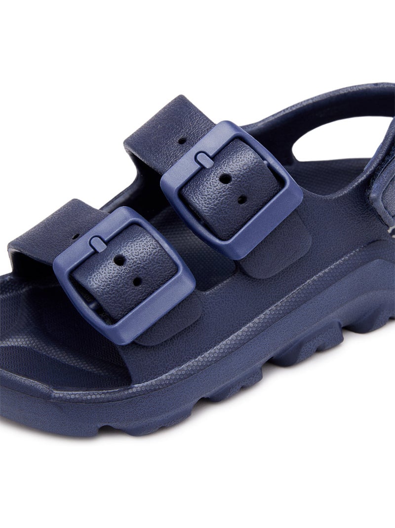 Sandalias conguitos transpirable cordones Azul marino - Kiabi