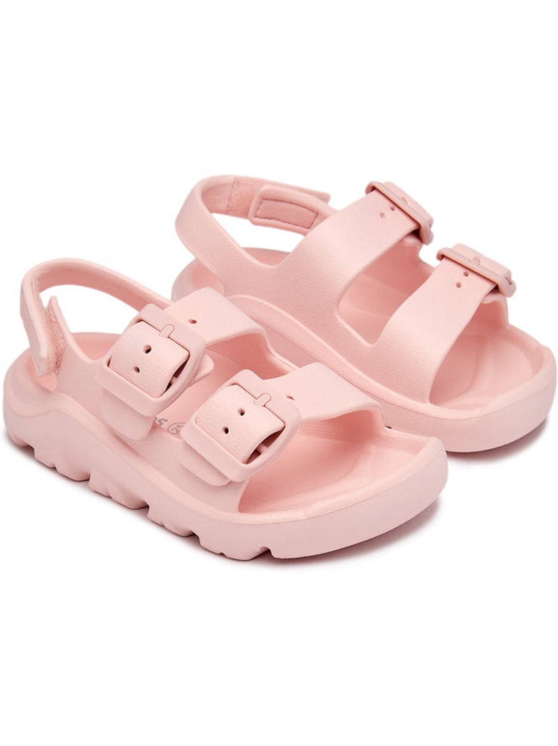 Sandalias conguitos transpirable cordones Rosa - Kiabi