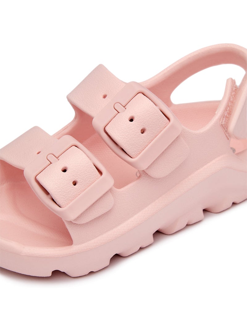 Sandalias conguitos transpirable cordones Rosa - Kiabi