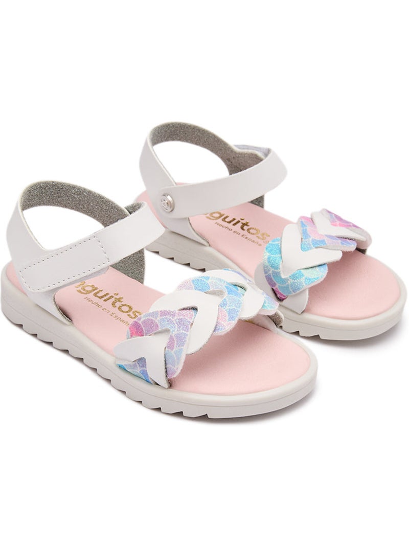 Sandalias Conguitos Trenzadas Blanco - Kiabi