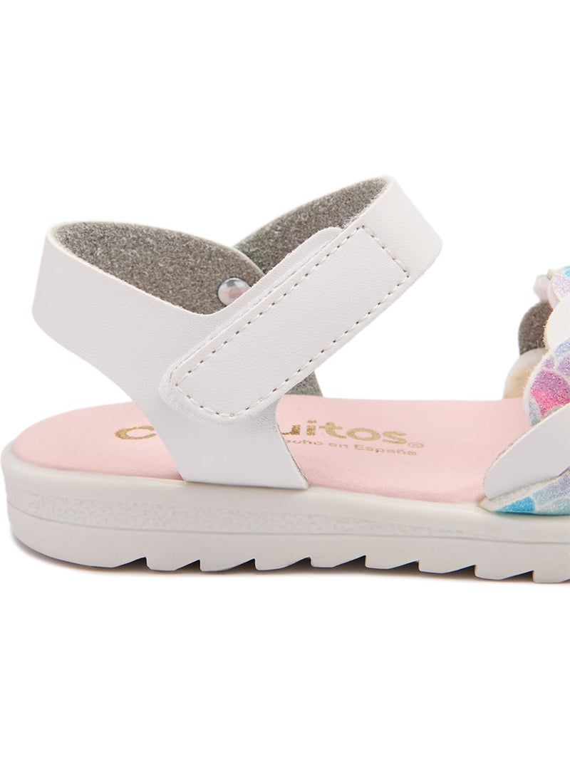 Sandalias Conguitos Trenzadas Blanco - Kiabi