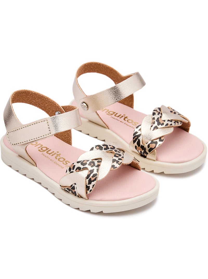 Sandalias Conguitos Trenzadas Oro - Kiabi
