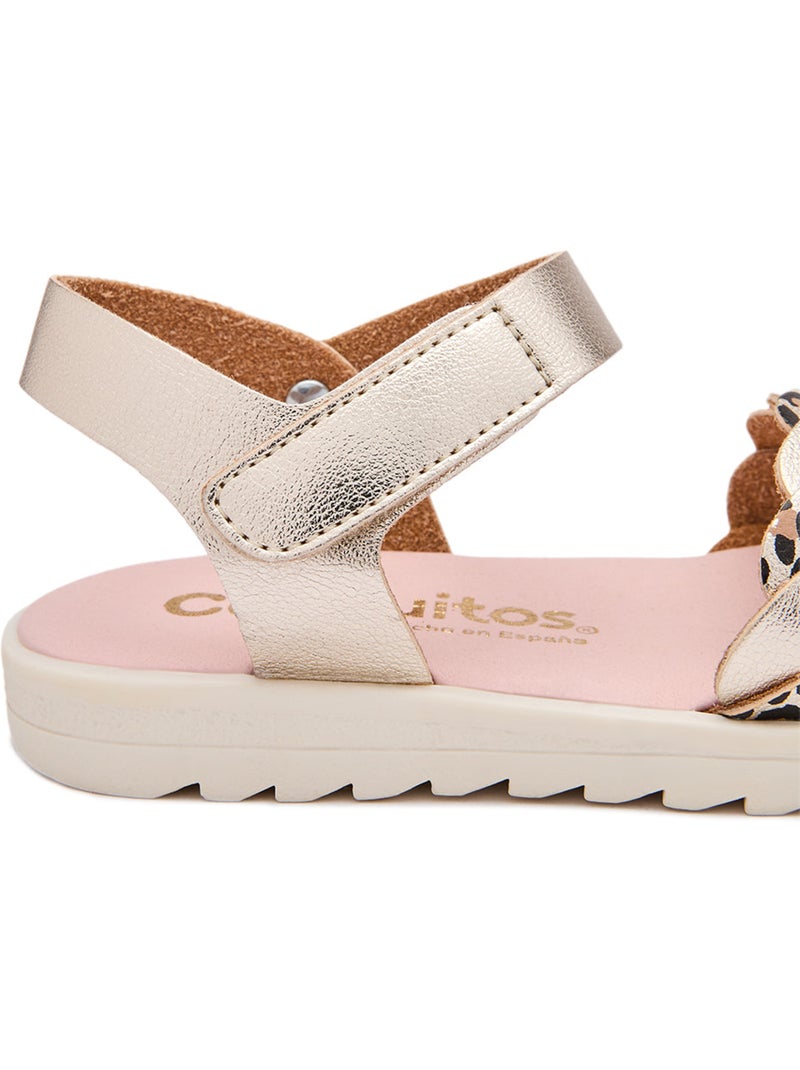 Sandalias Conguitos Trenzadas Oro - Kiabi