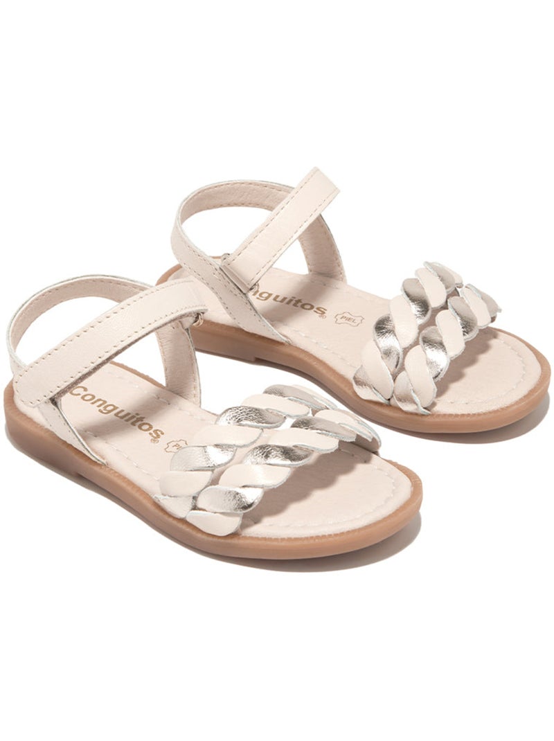 Sandalias Conguitos Trenzado Beige - Kiabi