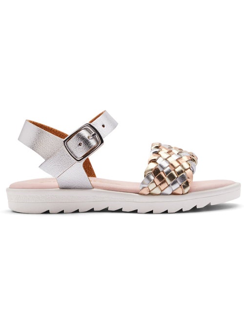 Sandalias Conguitos Trenzado Hebilla - Kiabi Sandalias Conguitos Trenzado Hebilla - Kiabi