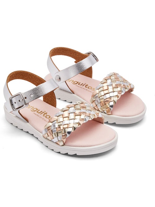 Sandalias Conguitos Trenzado Hebilla - Kiabi Sandalias Conguitos Trenzado Hebilla - Kiabi