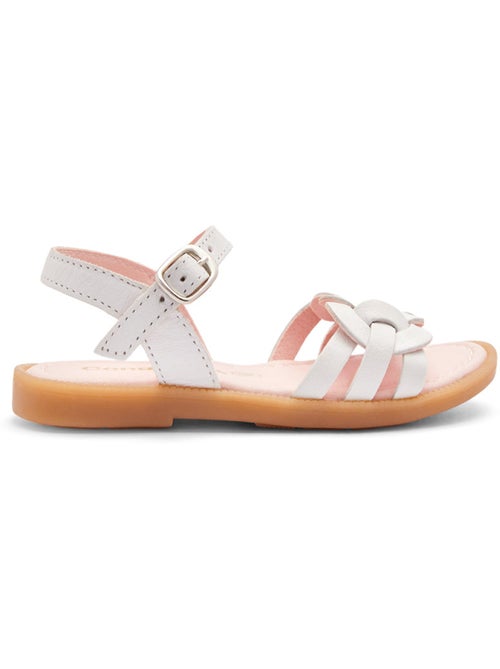 Sandalias Conguitos Trenzado Piel - Kiabi Sandalias Conguitos Trenzado Piel - Kiabi