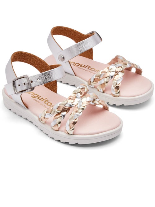 Sandalias Conguitos Trenzado Rayas - Kiabi